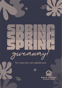 Spring Giveaway Flyer Image Preview