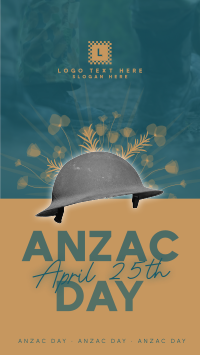 Anzac Day Facebook Story Design