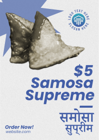 Supreme Samosa Flyer Image Preview