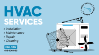 HVAC Services Facebook Event Cover Design