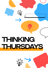 Thinking Thursday Bubbles Poster Image Preview