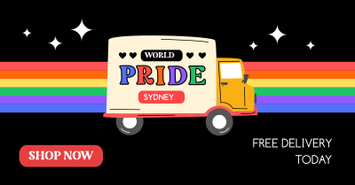 World Pride Sydney Promo Facebook ad Image Preview