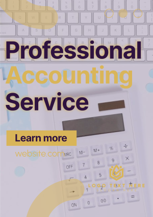 Professional Accounting Service Flyer Image Preview