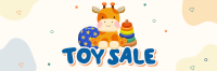 Toy Store Sale Twitter Header Image Preview