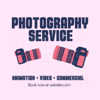Professional  Videographer Instagram Post Design