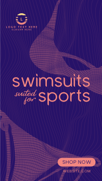 Optimal Swimsuits Instagram Story Design