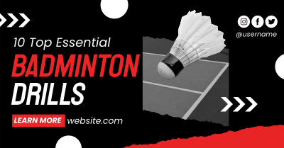 Badminton O’ Clock Facebook ad Image Preview