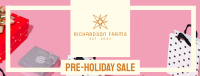 Pre Holiday Sale Facebook Cover Image Preview