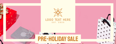 Pre Holiday Sale Facebook cover Image Preview