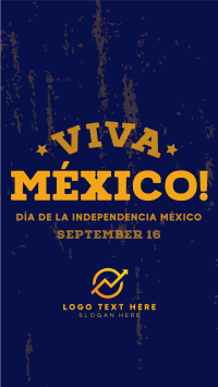 Viva Mexico Flag Instagram Story Design