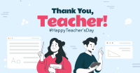 Thank You Teacher Facebook ad Image Preview