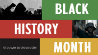 Power Black History Month Video Image Preview