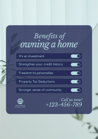 Home Owner Benefits Flyer Image Preview