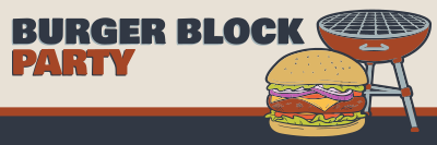 Burger Block Party Twitter header (cover) Image Preview