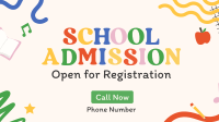 Fun Kids School Admission Facebook event cover Image Preview
