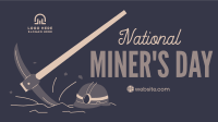 Miner's Day Facebook event cover Image Preview