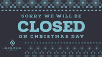 Generic Holiday Notice Facebook event cover Image Preview