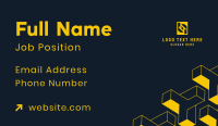 Modern Isometric Business Card Preview