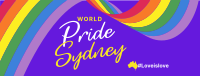 Sydney Pride Flag Facebook cover Image Preview