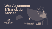 Web Adjustment & Translation Services Facebook Event Cover Image Preview