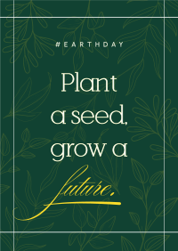 Plant a seed Poster Image Preview