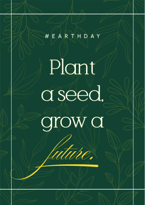 Plant a seed Poster Image Preview