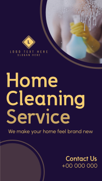 Quality Cleaning Service TikTok video Image Preview