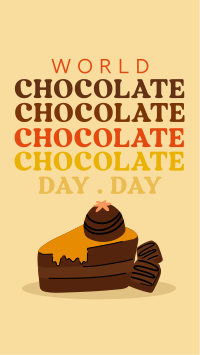 Chocolate Special Day TikTok Video Image Preview