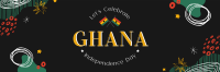 Celebrate Ghana Day Twitter header (cover) Image Preview