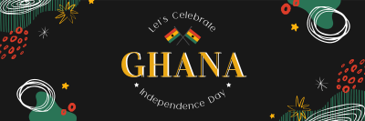 Celebrate Ghana Day Twitter header (cover) Image Preview