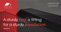 Professional Roofing Service Facebook ad Image Preview