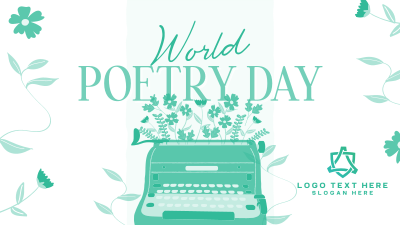 Vintage World Poetry Facebook event cover Image Preview