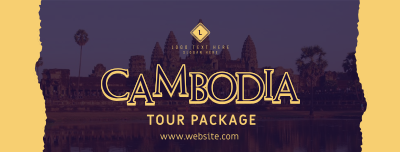 Cambodia Travel Facebook cover Image Preview