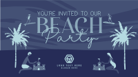 It's a Beachy Party Video Design