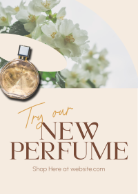New Perfume Launch Poster Design