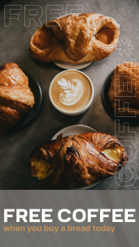 Bread and Coffee TikTok Video Design