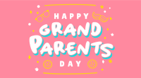 Grandparents Special Day Facebook Event Cover Design