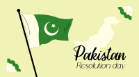 Pakistan Day Flag Facebook Event Cover Design