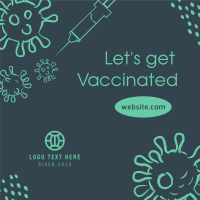 Covid Vaccine Registration Instagram Post Design