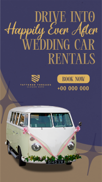 Wedding Car Rental TikTok Video Image Preview