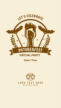 Celebrate Oktoberfest Facebook Story Preview