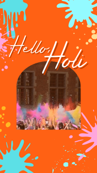 Holi Color Festival Facebook Story Image Preview