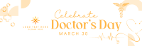 Celebrate Doctor's Day Twitter Header Image Preview