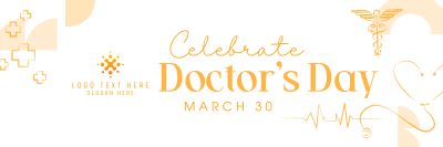 Celebrate Doctor's Day Twitter header (cover) Image Preview
