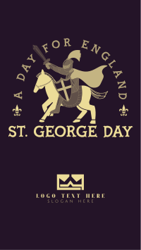 Celebrating St. George Facebook Story Design