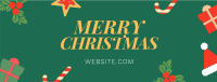 Cute Christmas Facebook cover Image Preview