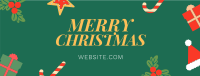 Cute Christmas Facebook Cover Image Preview