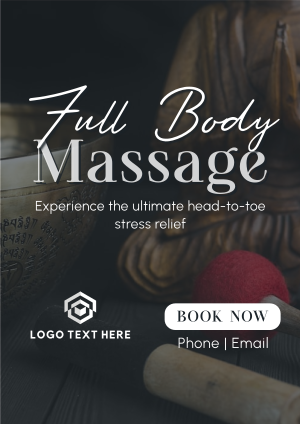 Full Body Massage Flyer Image Preview