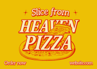 Heaven Pizza Postcard Preview