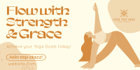 Yoga Flow Instructor Twitter post Image Preview
